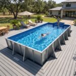 Hydrosphere Series Rectangle with 6" Radius Pool : Large (18'x36') - Image 3