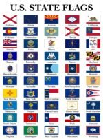 American 50 State Flags Complete Set 5'x8' One of Each USA States - Image 5