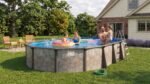 18’x33’x52′′ Emerald Bay – Steel Wall, Tops Seats, Rim and Bottom Track - Image 2