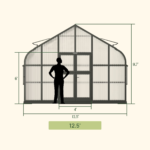 Vego Grand Pacific Greenhouse - 12.5ft Wide - Image 13
