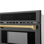 ZLINE Autograph Edition 30" 1.6 Cu Ft. Built Microwave Oven in Black Stainless Steel Accents - Image 8