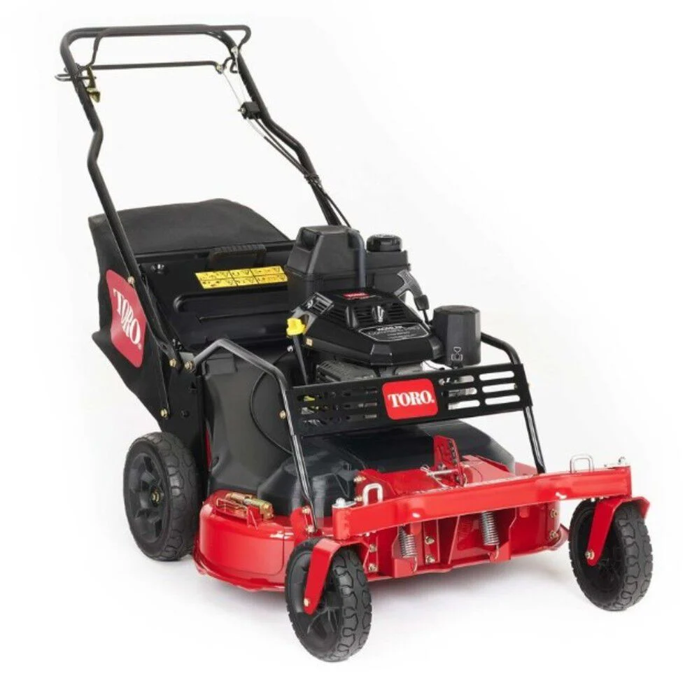 download (2) Toro TurfMaster HDX 30 inch Commercial Walk Behind Mower w/ Casters 22236 - Image 1