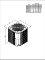 Goodman 13.4 SEER2 Air Conditioner Condenser glxs3bn - Image 4