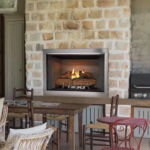 Majestic Vesper Outdoor Gas Fireplace - Image 2