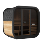 SaunaLife Model CL5G 4 Person Outdoor Cube Sauna