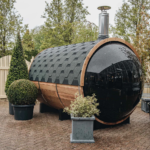 Traditional Outdoor Wooden Sauna Room Saunaones Barrel Sauna Serenity Nature Air 4 - Image 16