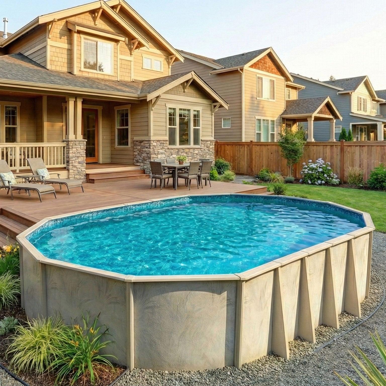 download - 2026-07-16T201716.703 15' x 30' Oval 52" Coastal Above Ground Pool Kit - Image 1