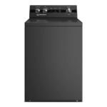 Speed Queen Top Load Laundry Pair with TC5003BN 26 inch Washer and DC5004BE 27-inch Electric Dryer (Matte Black) - Image 7