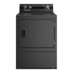 Speed Queen Top Load Laundry Pair with TC5003BN 26 inch Washer and DC5004BE 27-inch Electric Dryer (Matte Black) - Image 5