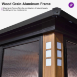 PURPLE LEAF Wood Grain Hardtop Sunroom Small - Image 9