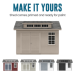 Heartland Summerhill 10-ft x 12-ft Wood Outdoor Storage Shed - Image 7