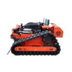 Deepkron Yf550 RC Gasoline Engine Remote Control Gas Lawn Mower 225cc Tracked Slope Mower, All-Terrain Robotic Cutter, Up to 45 Degree Climb, Orange - Image 7