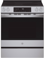 GE Profile Energy Star 30" Smart Slide-In Induction and Convection Range with No Preheat Air Fry and EasyWash Oven Tray