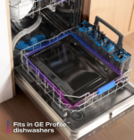 GE Profile Energy Star 30" Smart Slide-In Induction and Convection Range with No Preheat Air Fry and EasyWash Oven Tray - Image 9
