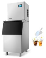 VEVOR Commercial Ice Maker Machine 360LBS/24H Ice-Making Machine with 250LBS Large Storage Bin Auto Self-Cleaning Ice Maker with Touchscreen for Bar - Image 15