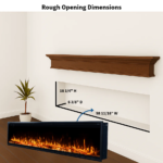 Sideline Elite Pro Smart Electric Fireplace Touchstone - Image 11