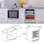 24 inch Panel Ready Beverage Fridge - Image 5