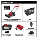 Milwaukee 2823-22HD M18 FUEL Self-Propelled Dual Battery Mower Kit - Image 3