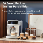 Philips Cafe Aromis 8000 Series Fully Automatic Espresso Machine with LatteGo Pro - Image 2