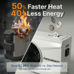 35,000 BTU Pool Heater Inverter Heat Pump for Above Ground Pools - Image 6