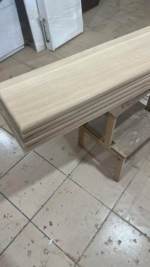 White Oak Stair Treads, Custom Wooden Steps, 40" x 11" x 1" - Image 6