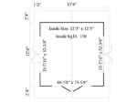 Winter DIY Cabin | 150 Sq.Ft. | One Room - Image 4