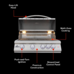 Blaze Premium LTE+ 32-Inch 4-Burner Built-In Gas Grill - Image 15