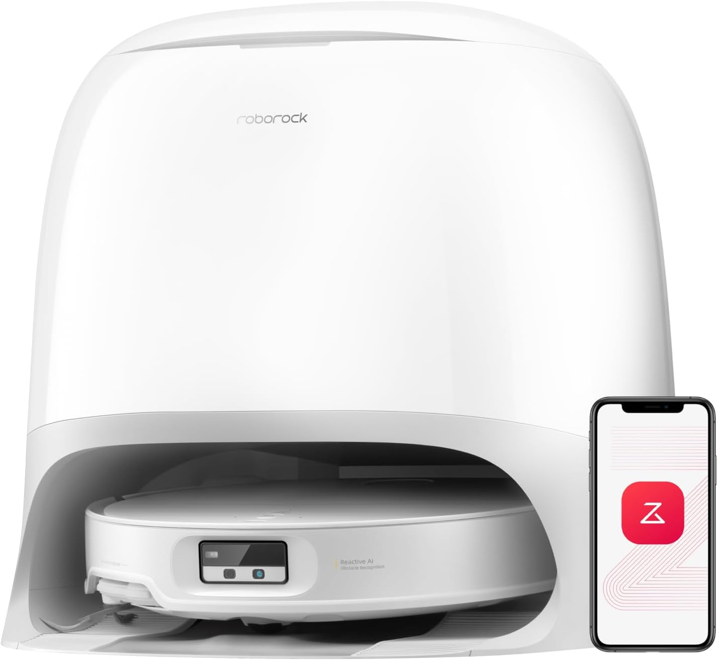 download (99) Roborock Qrevo CurvX Robot Vacuum with Multifunctional Dock 3.0 Thermo+ - Image 1