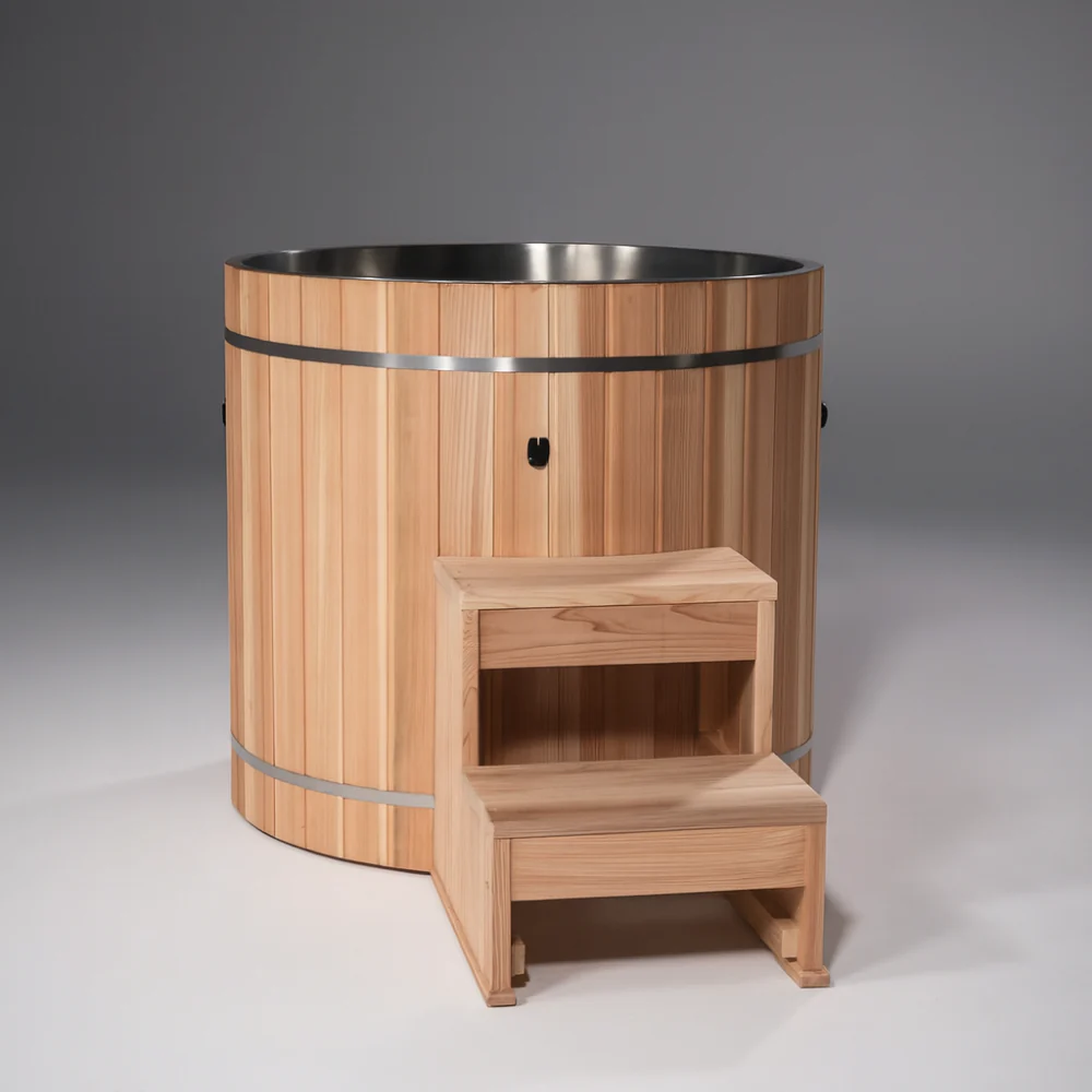 pdp_4_c108bdbd-cefd-4e16-816e-316c3817ace6_3000x Barrel Stainless Steel Cold Plunge Tub for Recovery and Ice Bath Therapy - Image 1